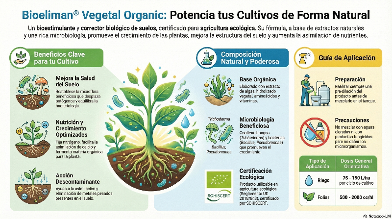 Bioeliman Vegetal Organic 20 L
